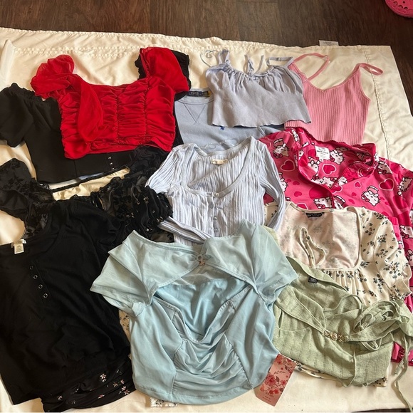 SHEIN and More Tops Bundle - Picture 1 of 16